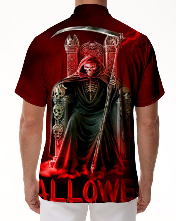 
Skull Mens Casual Punk Style Skull 3D Printed Shirt Men Tops Hip Hop Short Sleeve
                