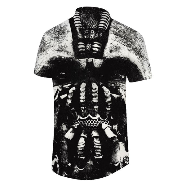 
Ghost Rider Cool Skull Fashion Summer Short Sleeve Fashion Cool 3D Skull Print Top Dark Skull
                