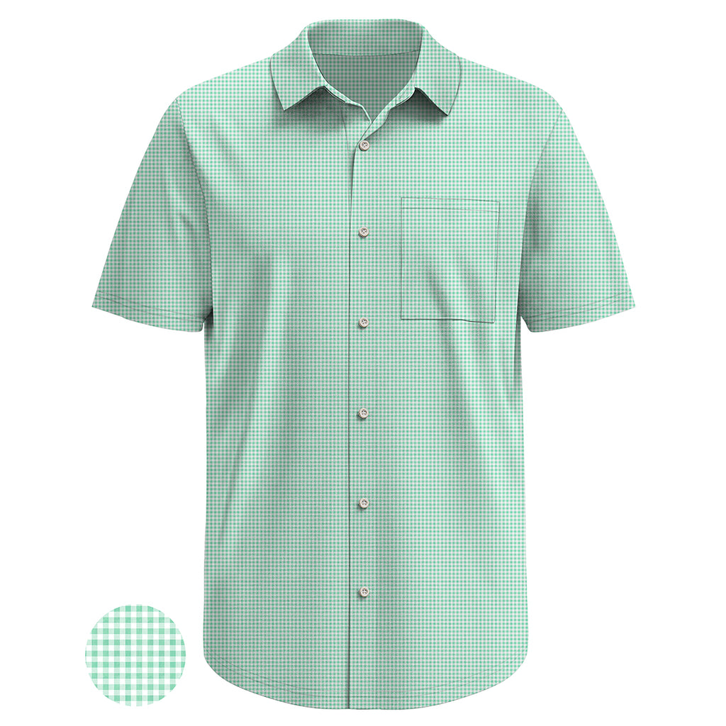 Men’s Micro Print Polo – Designed for Comfort, Breathable Fabric, Daily Wear