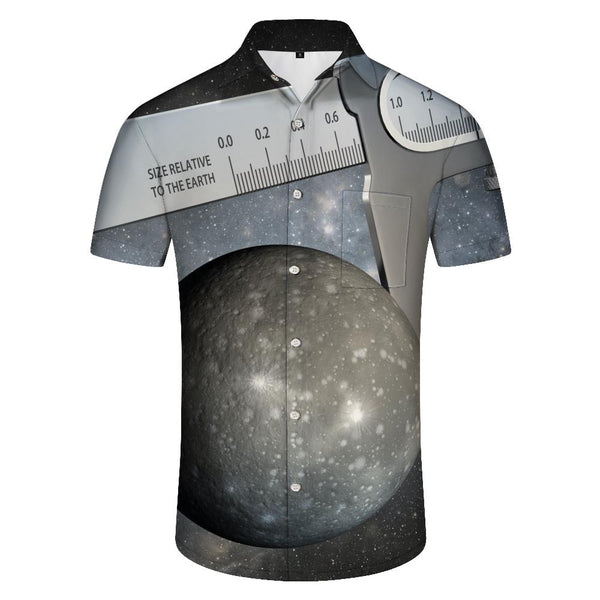 
Personalized Abstract Planet Men's Casual Short Sleeve Shirt Loose Hawaiian Tropical Four Seasons Short Sleeve Shirt Regular Style
                