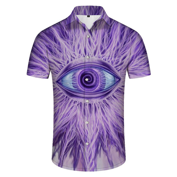 
Summer hip-hop short-sleeved loose tops Hawaiian shirts men's 3d printed printed shirts summer shirts street
                