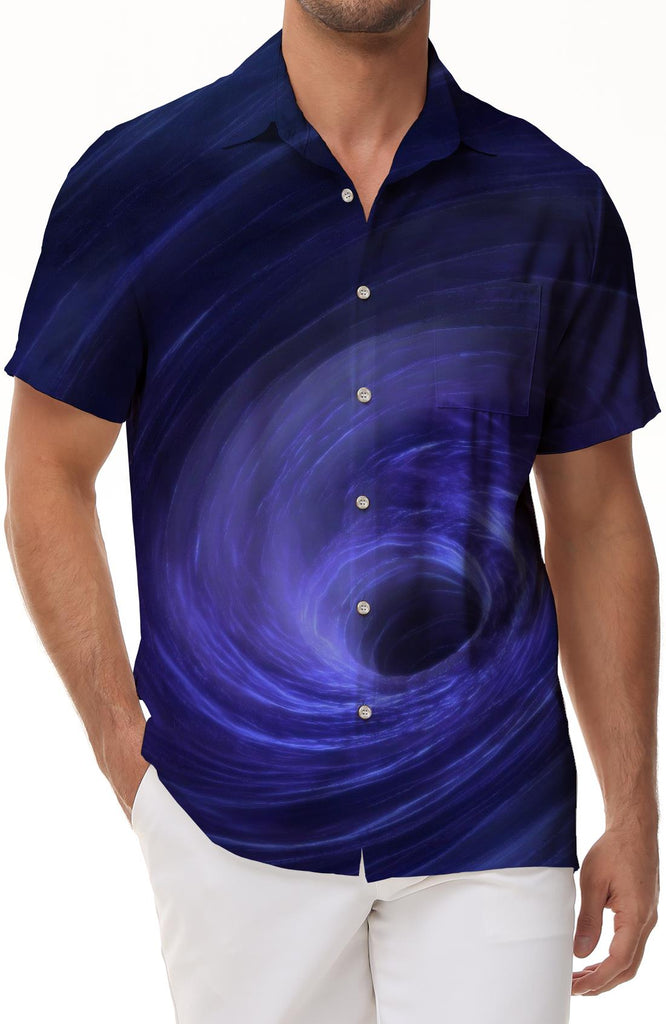 3d swirl art men's printed shirt street designer short sleeve shirt loose shirt premium shirt everyday casual tops