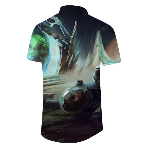 
Hawaiian Shirts Mens Fashion Button Short Sleeve Shirt Set Party Shirt Beach Wear
                