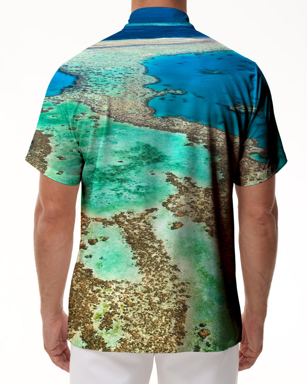 
Classic Hawaiian Style Men's Fashion Shirt Four Seasons Casual Button Lapel Short Sleeve
                