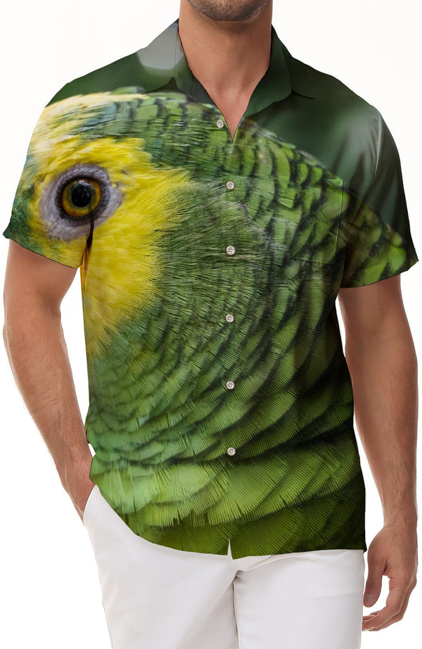Hawaiian Shirts Mens Short Sleeve Trendy Hawaiian Shirts Pocket Holiday Beach Summer Tops Shirts Printed Hawaiian Casual Shirts Cheap