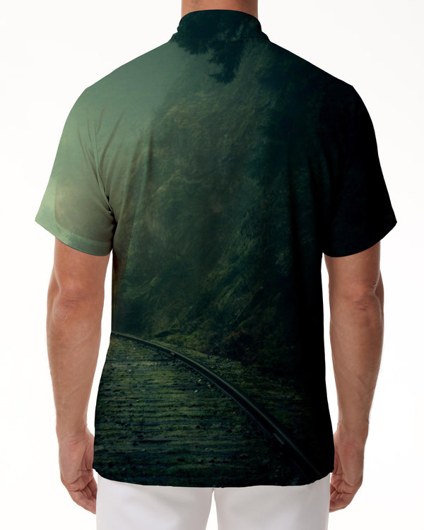 
3D Men's Printed Shirt Button Top Hawaiian Button Lapel Short Sleeve Shirt Lapel Top Short Sleeve
                