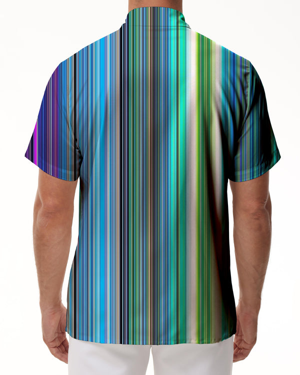 
Design beach shirt trendy floral button-down beach vacation Hawaiian print shirt men's short sleeve shirt tops
                