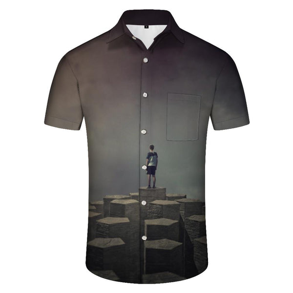 
Summer Tropical Shirt Regular Fit Printed Shirt Hawaiian Short Sleeve Shirt Vacation Fashion Men
                