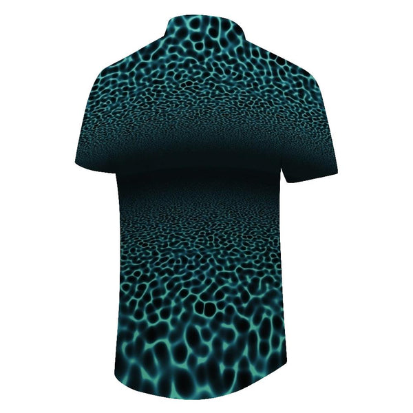 
Tranquil Underwater Scenery Print Hawaiian Shirt Trendy Tropical Summer Outfit - Mens Vintage Beachwear
                