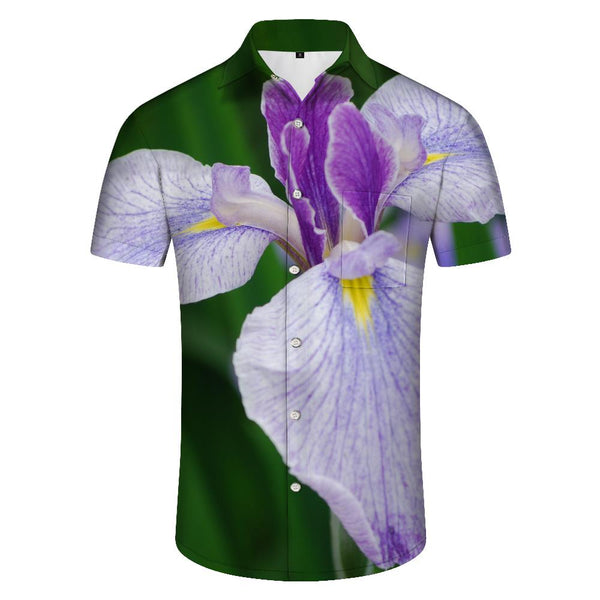
Men's Fashion Comfortable Breathable Hawaiian Shirt Shirt Iris Butterfly Tropical Beach Shirt Tops
                