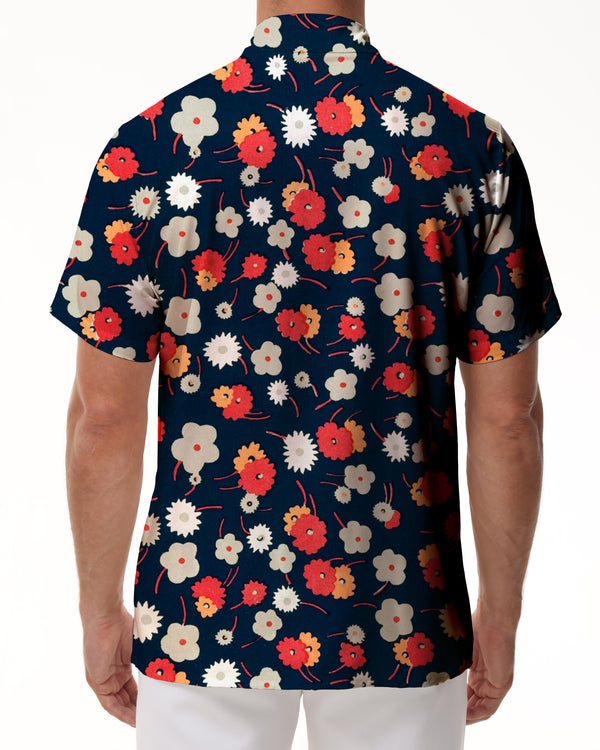 
Mens Hawaiian Shirt Fun Short Sleeve Button Casual Summer Vacation Tropical Floral Beach Summer Shirt
                