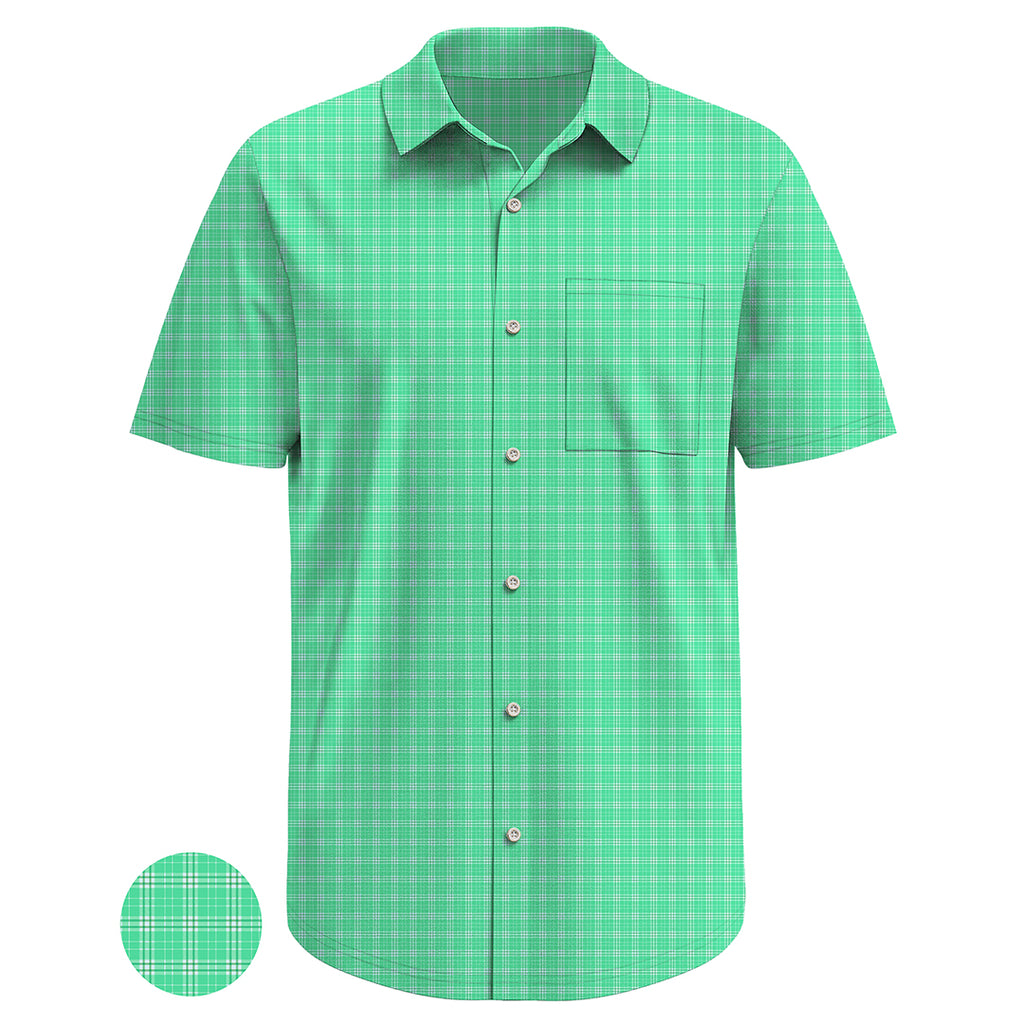 Men’s Easy-Wear Micro Print Polo Shirt – Comfortable US Fit, All-Day Ready