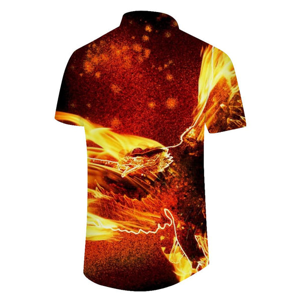 
Abstract Men's Short Sleeve Shirt Casual Button Shirt Tropical Summer Top Seaside Beach Fashion 3D Printing
                