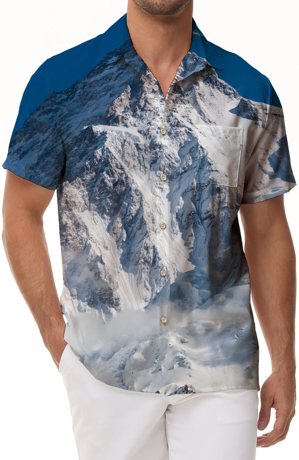 Everyday Summer Men's Button Down Shirt Everest Short Sleeve Shirt with Pockets