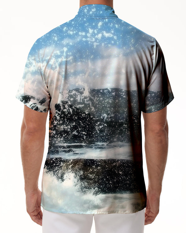 
3D Printed Pattern Hawaiian Button Down Shirts Mens Lapel Retro Street Trend Mens Shirts Mens Shirts Regular Sleeves
                