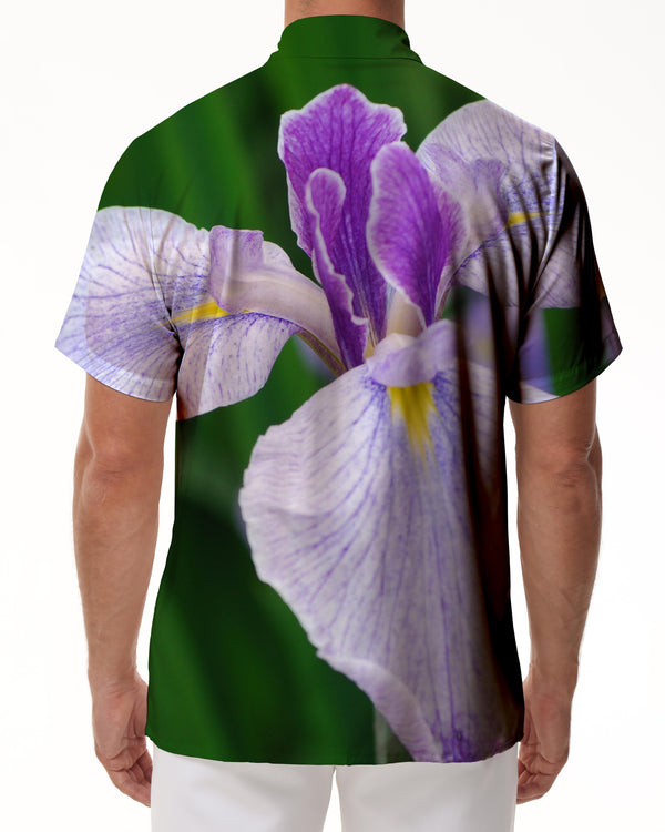
Men's Fashion Comfortable Breathable Hawaiian Shirt Shirt Iris Butterfly Tropical Beach Shirt Tops
                
