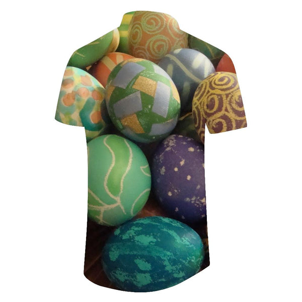 
Rainbow Colored Sequins Short Sleeve Mens Hawaiian Shirt Casual Beach Shirt Summer Beach Party Shirt
                