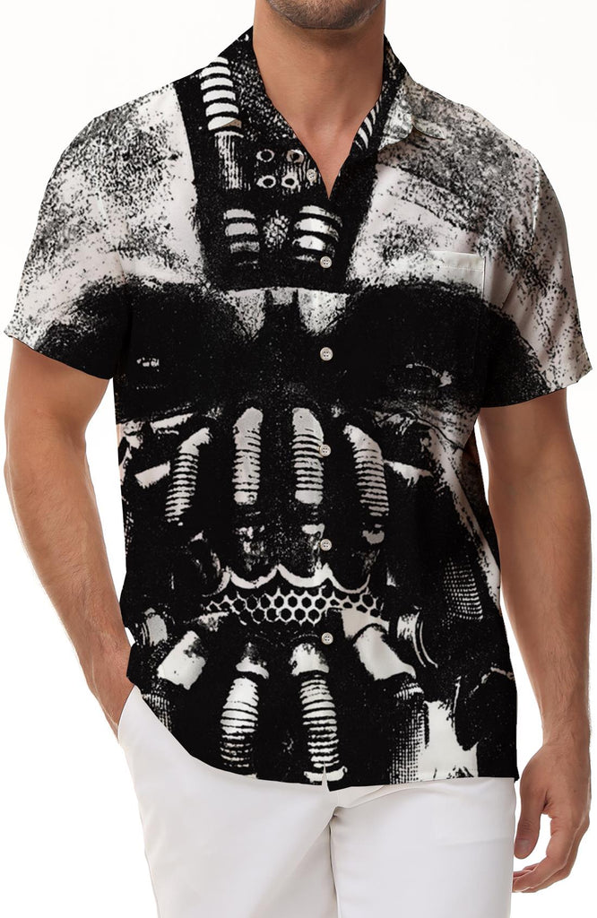 Ghost Rider Cool Skull Fashion Summer Short Sleeve Fashion Cool 3D Skull Print Top Dark Skull