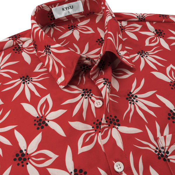 
A Micro Print Long Sleeve Polo for Men's Casual Wardrobe
                