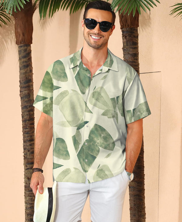 
Hawaiian Shit for Men Beach Summer Mens Buton Down Short Sleeve Shit Tropical Vacation Casual Clothes
                