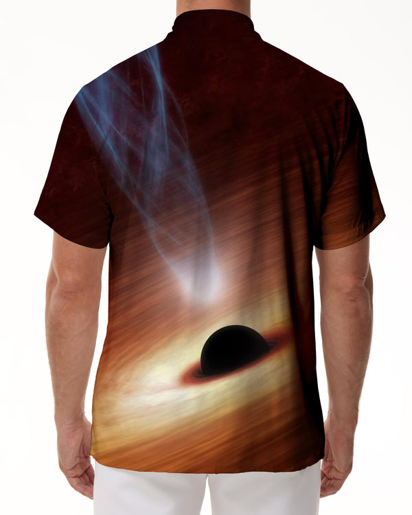 
Fashion casual loose men's daily travel vacation short-sleeved button beach shirt tropical summer seaside beach clothes
                