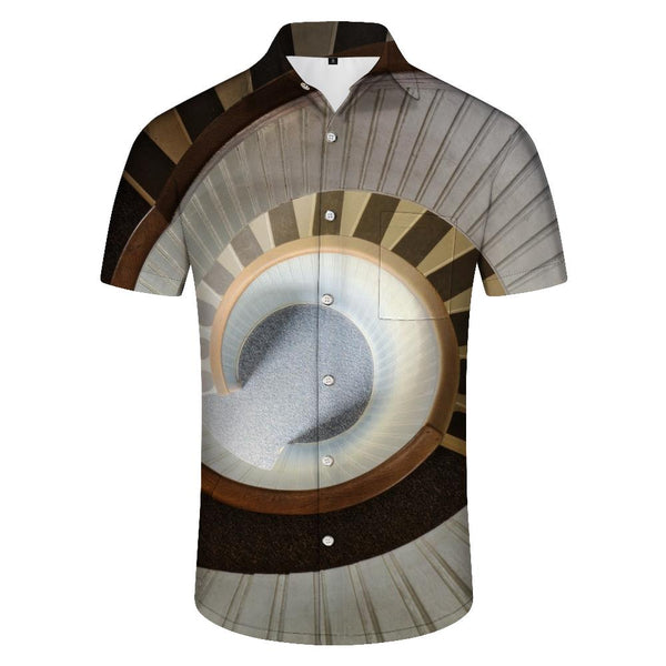 
Men's Summer 3D Digital Printed Hawaiian Shirt Casual Shirt Daily Street Loose Fashion Tropical Beach Short Sleeve Button Shirt
                