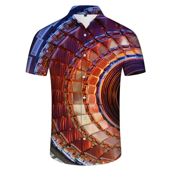 
Colored Crystal Men's Short Sleeve Shirt Lapel Button-Down Lapel Shirt Tops Party Streetwear Fashion Clothing
                