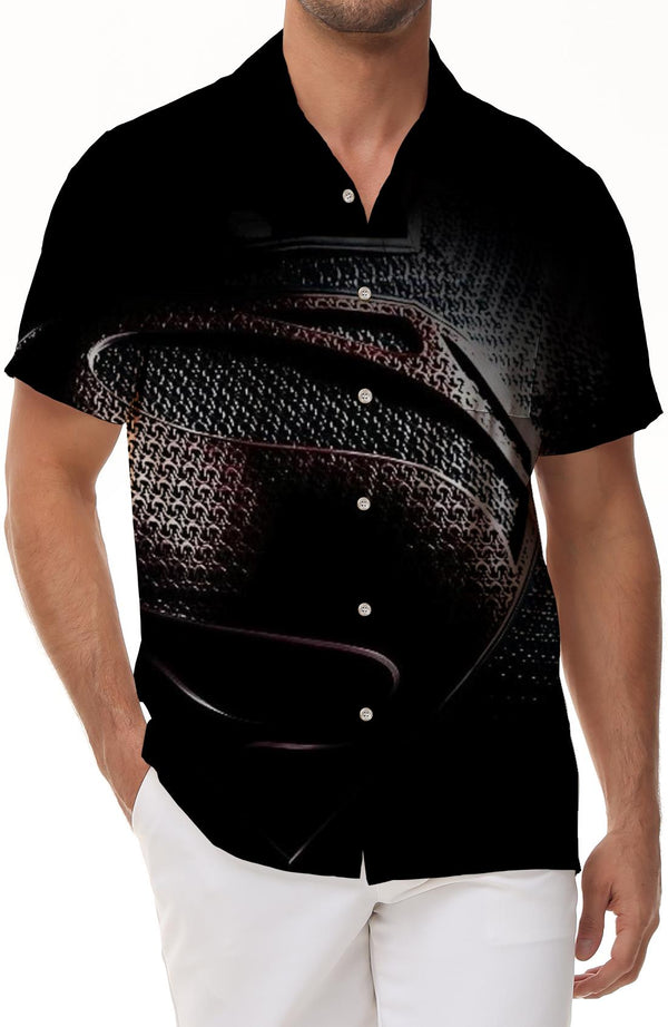 Printed short sleeve shirts men's casual shirts street fashion gothic tops vintage shirts hawaiian