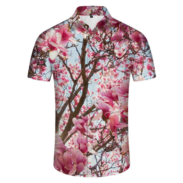 
Floral Shirt Mens Casual Hawaiian Short Sleeve Button Down Casual Mens Tops Button Down
                