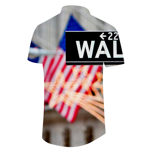 
Mens 4th of July American Flag Button Down Shirt Casual Short Sleeve Patriotic Hawaiian Shirt 3D Printed Beach Shirt
                