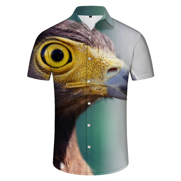 
Southwestern American Indian Eagle Mens Hawaiian Shirt Short Sleeve Button Shirt Casual Tops Summer
                