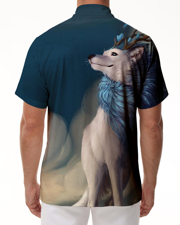 
Summer Animal 3d Print Hawaiian Shirt Men Tropical Four Seasons Fashion Retro Style Short Sleeve Shirt Pattern Short Sleeve Loose Shirt Breathable
                