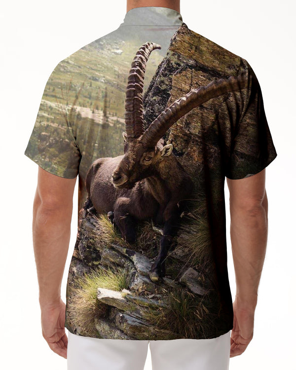 
Camouflage Hunting Animal Wild Boar 3D Short Sleeve Summer Casual Men Shirt Fashion Street Clothing Shirt Short Sleeve Tops
                