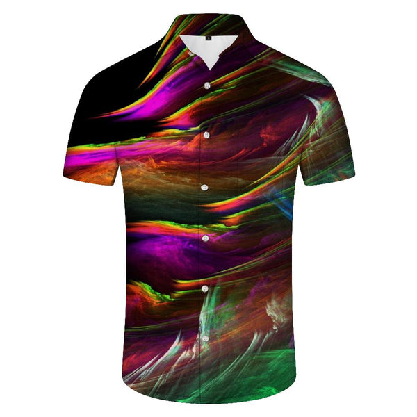 
Button Fun Mens Hawaiian Shirt Short Sleeve Button Shirt Casual Summer Beach Shirt Fashion
                