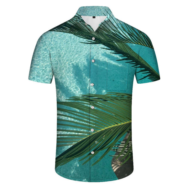 
Tropical Floral Print Casual Button Down Shirt Mens Hawaiian Shirt Loose Short Sleeve Summer Beach
                
