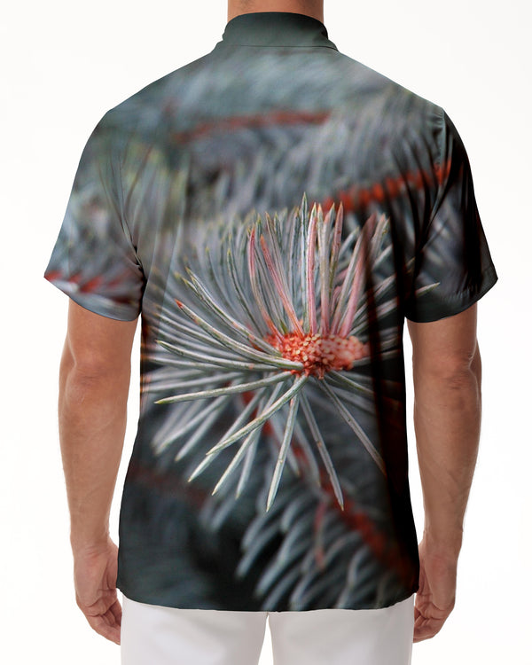 
Pine Trees Nature Scenery Landscape Print Men's Shirt Short Sleeve Colorful Button Beach Shirt Tropical Vacation
                