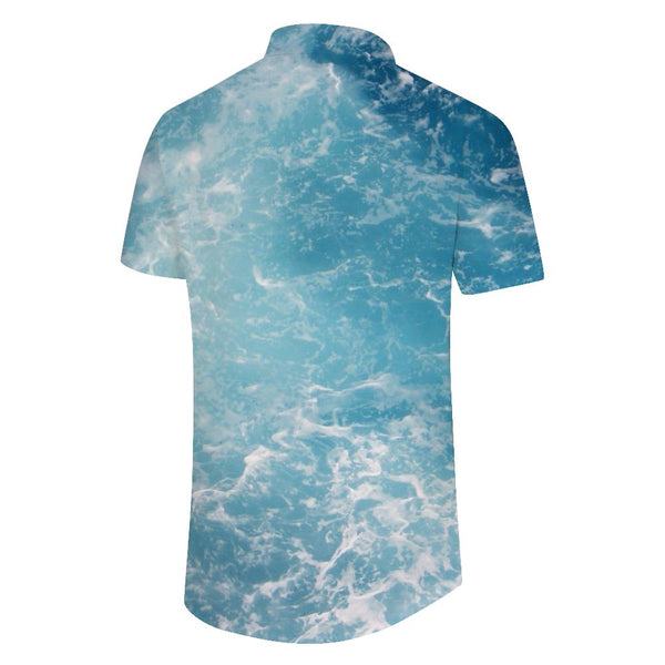 
Mens Printed Hawaiian Shirt Short Sleeve Casual Button Shirt Mens Summer Beach Short Sleeve
                