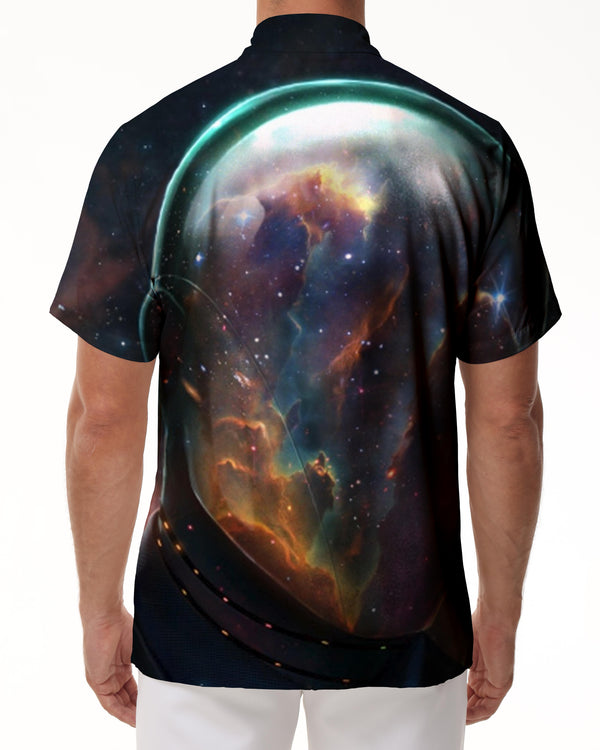 
Starry Sky 3D Printed Men's Fashion Hawaiian Shirt Casual Shirt Summer Loose Short Sleeve Top Trendy Lapel Button Beach Shirt Mixed Color
                