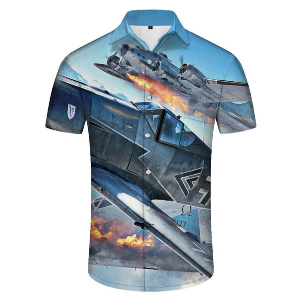 
Cool Fashion 3d Digital Print Pattern Mens Casual Hawaiian Tropical Button Down Summer Beach Shirt Floral
                