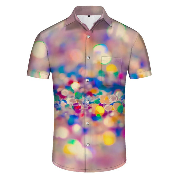 
Colorful Purple Cosmos Flowers Mens Hawaiian Shirt Short Sleeve Casual Shirt Beach Summer Party
                