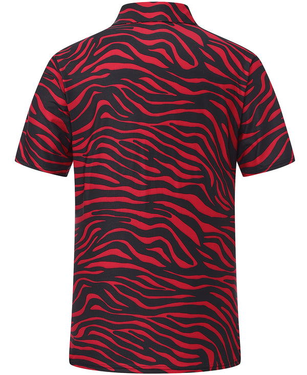 
Men’s Micro Pattern Polo Shirt – Comfortable Fit, Durable Fabric
                