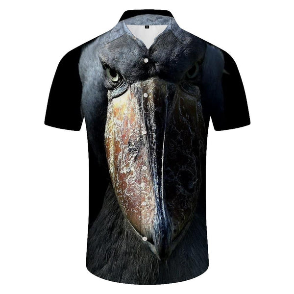 
Summer Men's Animal Print Short Sleeve Hawaiian Shirt Loose Casual Beach Shirt Street Fashion Clothing
                