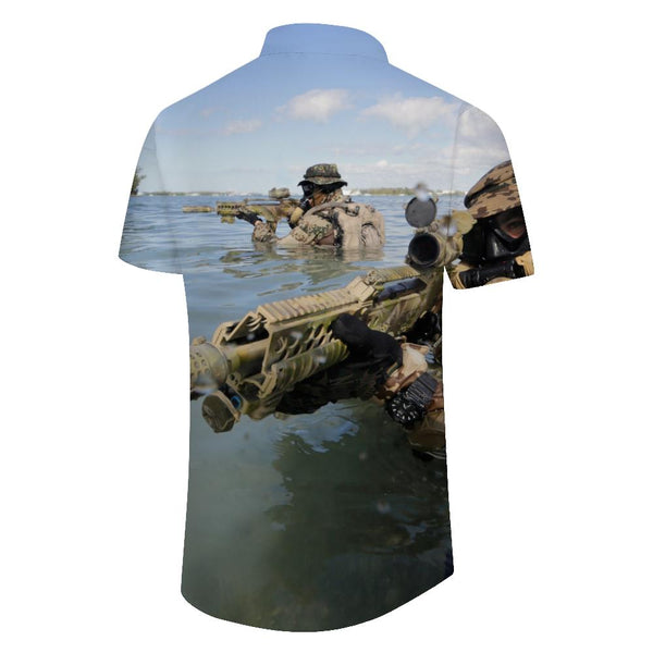 
shirts Hawaiian shirts men's loose short sleeve shirts with pockets beach shirts casual shirts Hawaiian shirts lapel shirts business shirts tops stylish breathable
                