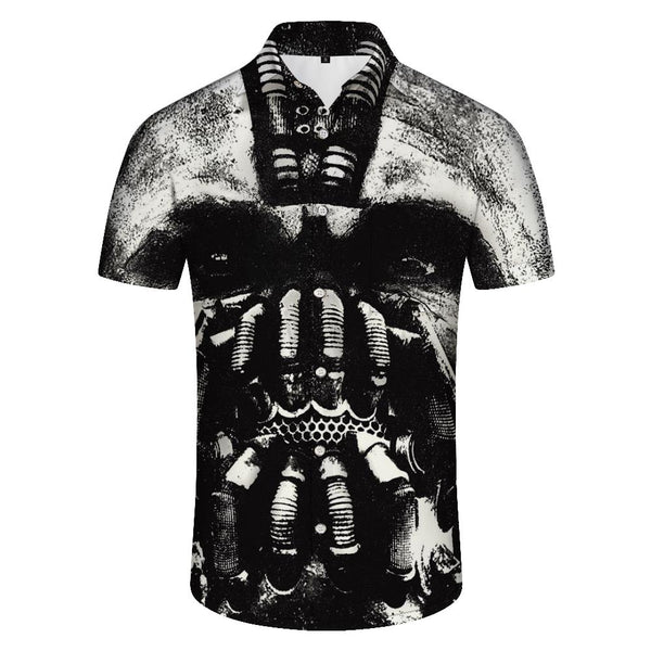 
Ghost Rider Cool Skull Fashion Summer Short Sleeve Fashion Cool 3D Skull Print Top Dark Skull
                