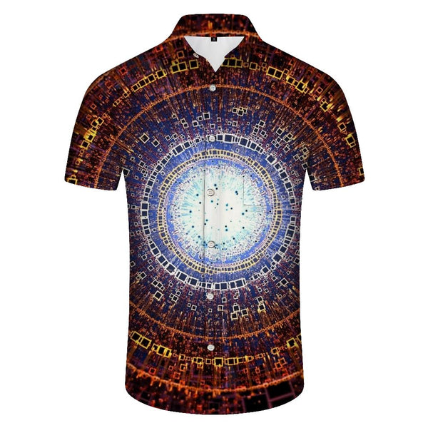 
Beach Shirt Men Hawaiian Shirt Abstract Galaxy Trendy Short Sleeve Summer Tops Casual Wear Short Sleeve Shirt Loose
                