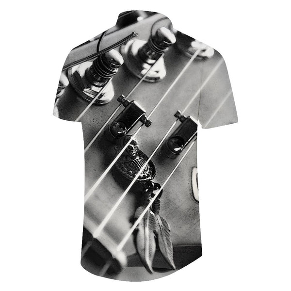 
Music Base Ji Mens Hawaiian Shirt Short Sleeve Button Shirt He Pattern Casual Beach Shirt Tops
                