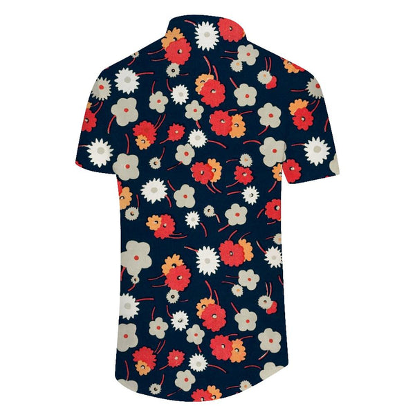 
Mens Hawaiian Shirt Fun Short Sleeve Button Casual Summer Vacation Tropical Floral Beach Summer Shirt
                