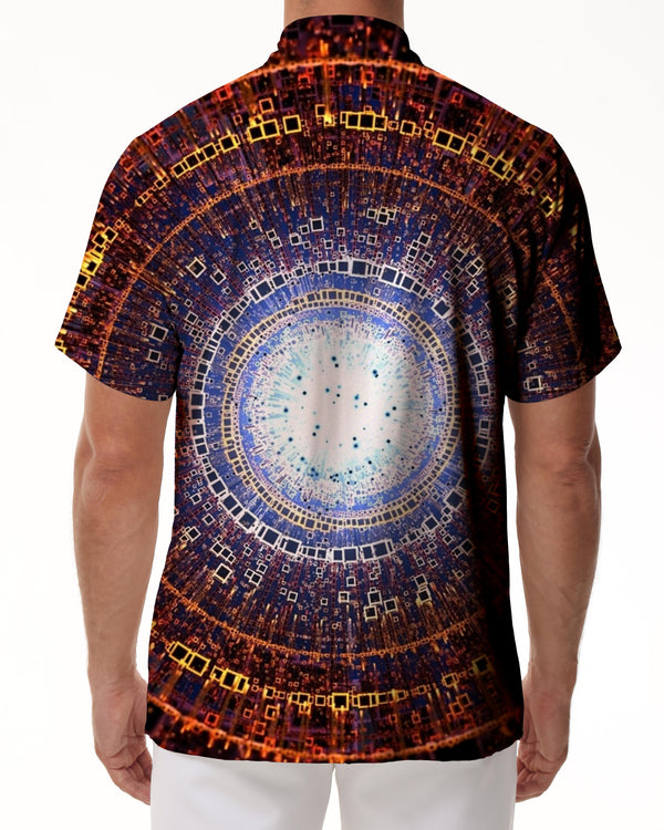 
Beach Shirt Men Hawaiian Shirt Abstract Galaxy Trendy Short Sleeve Summer Tops Casual Wear Short Sleeve Shirt Loose
                