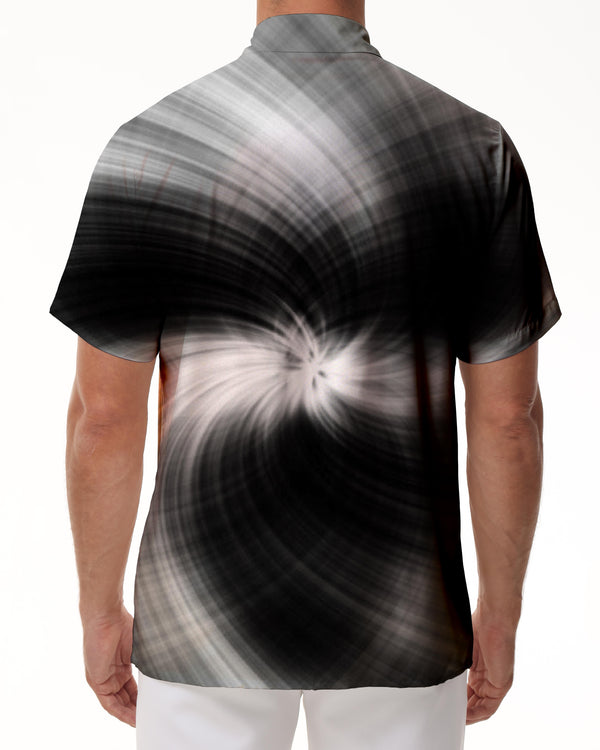 
Men's Digital Printed Fashion Button Shirt Printed Casual Short Sleeve Beach Party Shirt
                