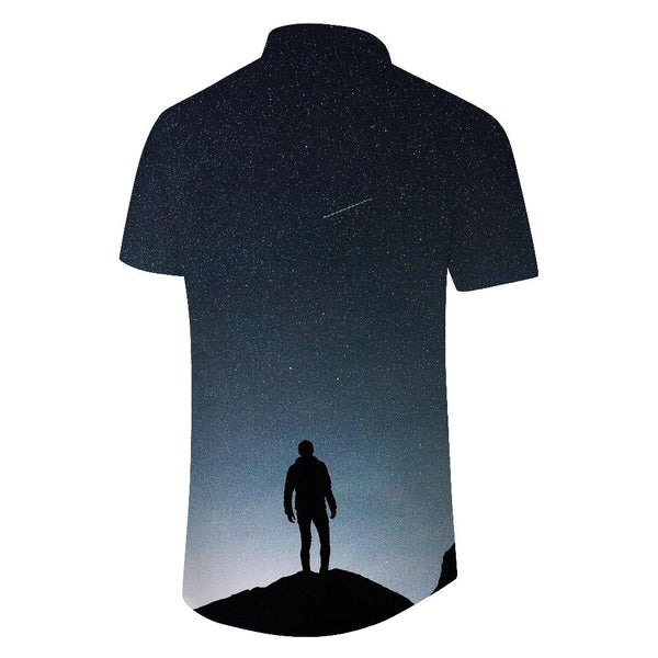 
Night Sky Sunset Mens Hawaiian Shirt Summer Beach Tropical Short Sleeve Button Shirt Short Sleeve
                